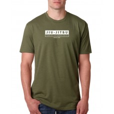 Camiseta JIU-JITSU - Verde Militar